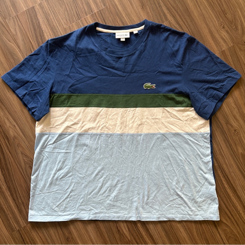 Lacoste Retro Color-block 90s Alligator Tee 3XL